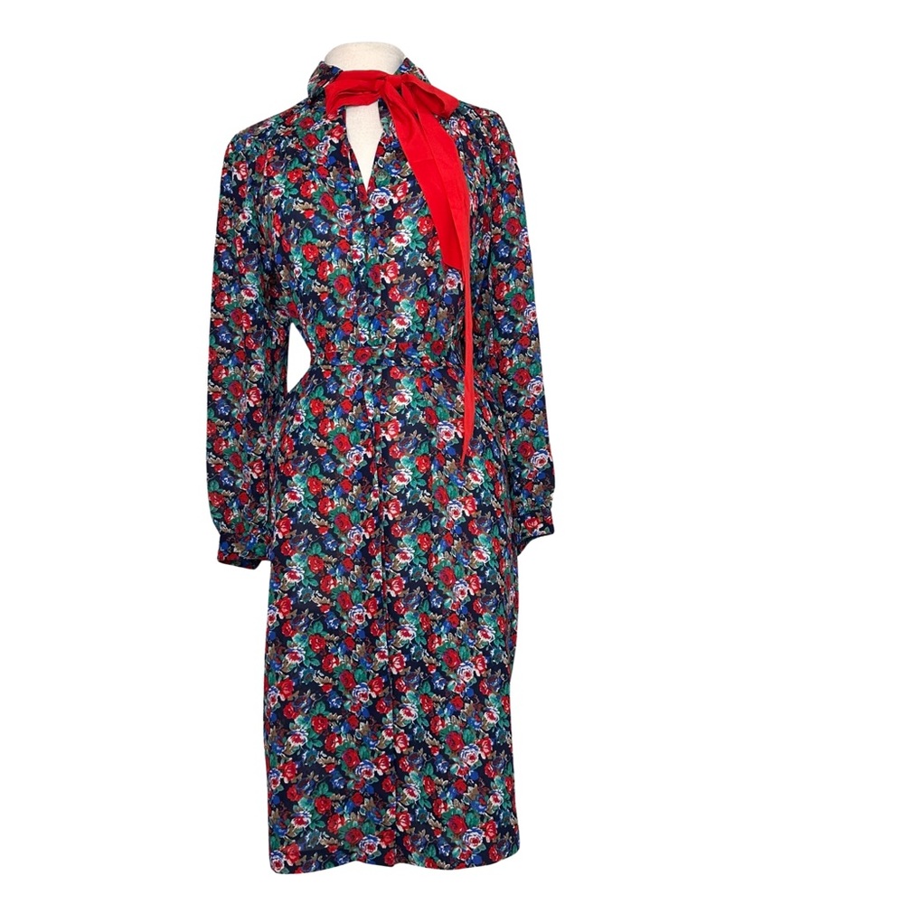 Vintage BGB Floral Midi Dress